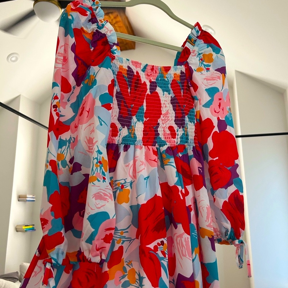 Boutique Sundayup Floral Multicolor Dress